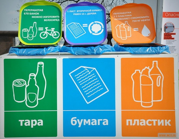 ВАО, Экология, Акция, Раздельный мусор