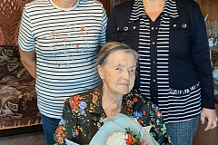 03.10.24 ПОЗДРАВЛЕНИЕ НА ДОМУ С 95-ЛЕТИЕМ  РАКОВОЙ ВЕНЕРЫ АНДРЕЕВНЫ - ВДОВЫ УЧАСТНИКА ВОЙНЫ